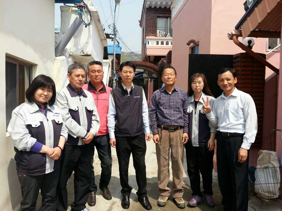 독거노인가구 실내정화 작업 실시